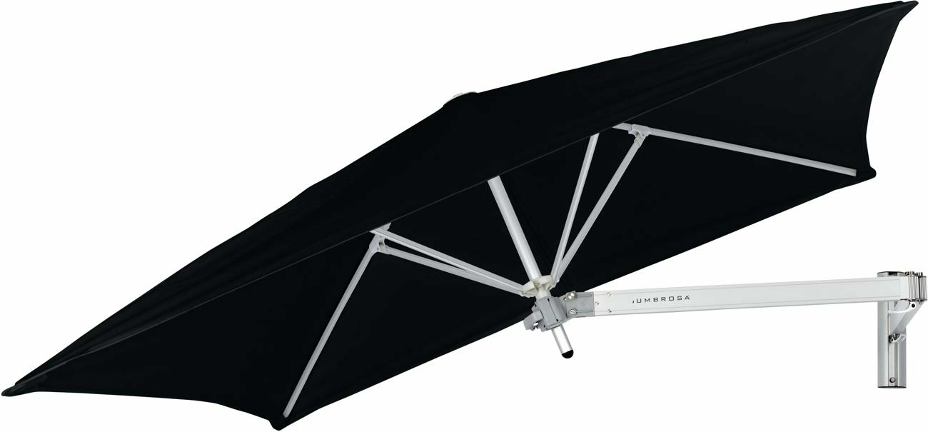 Paraflex canopy square 1,9 m in colour Black