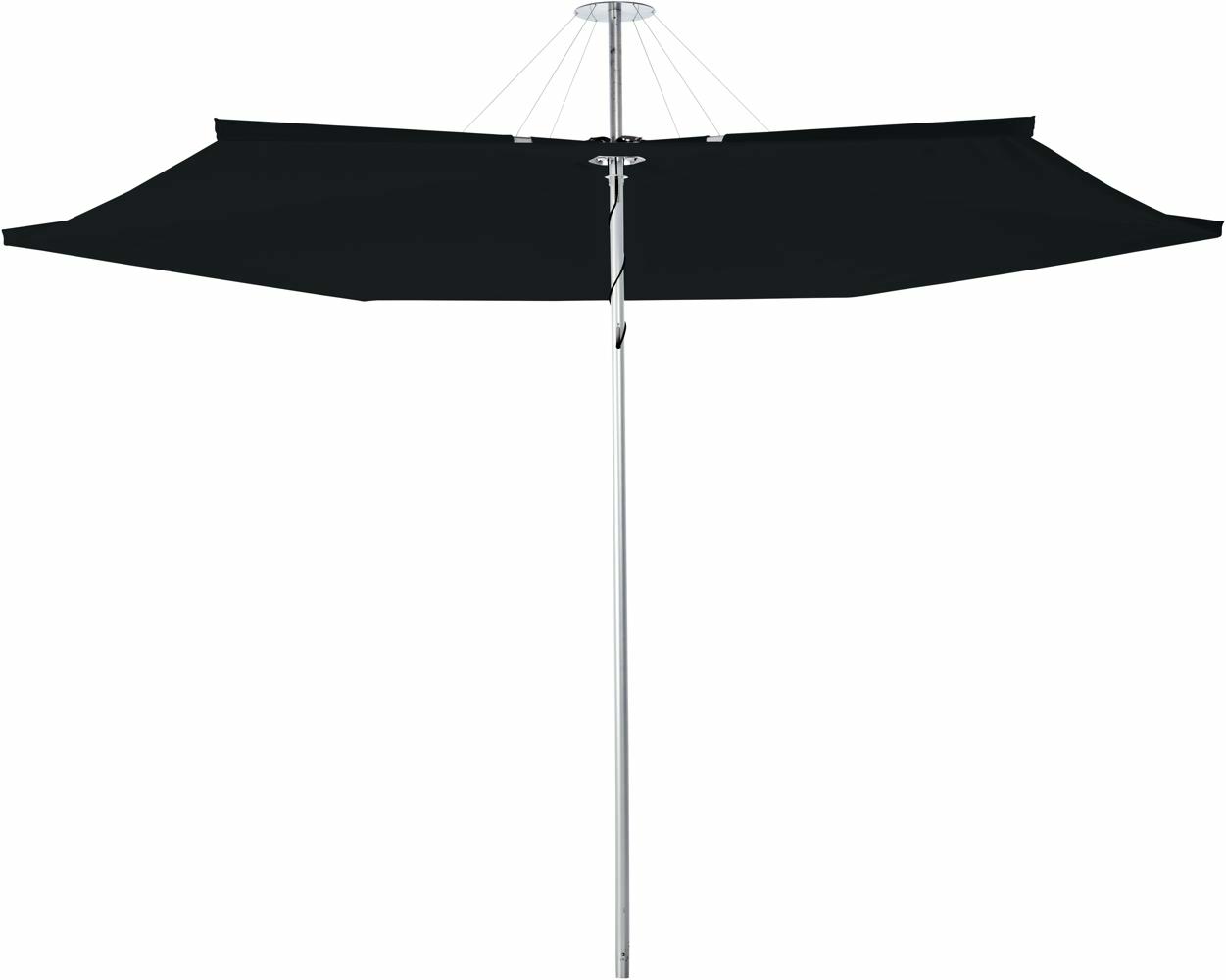 Infina canopy round 3 m in colour Black