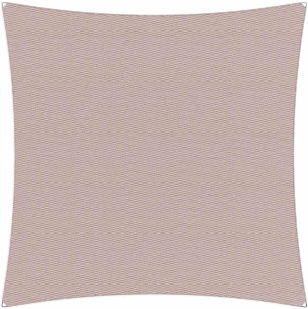 Ingenua shade sail Square 3 x 3 m, for outdoor use. Colour of the fabric shade sail Blush.