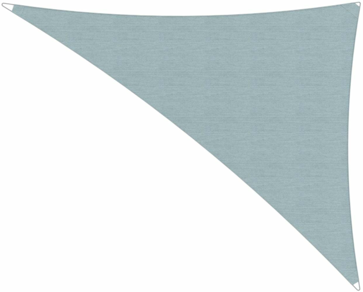Ingenua shade sail Triangle 4 x 5 x 6,4 m, for outdoor use. Colour of the fabric shade sail Curacao.