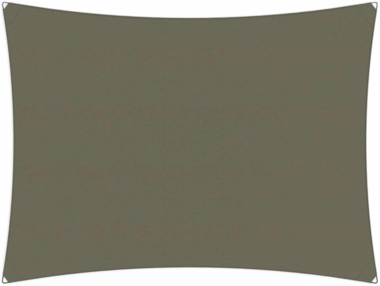 Ingenua shade sail Rectangle 4 x 3 m, for outdoor use. Colour of the fabric shade sail Taupe.