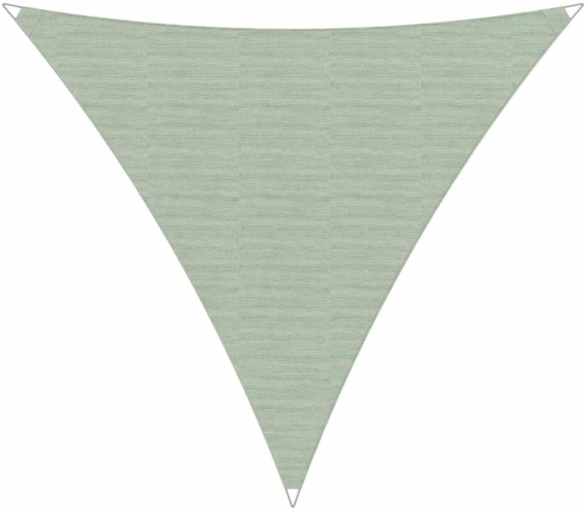 Ingenua shade sail Triangle 5 x 5 x 5 m, for outdoor use. Colour of the fabric shade sail Mint.