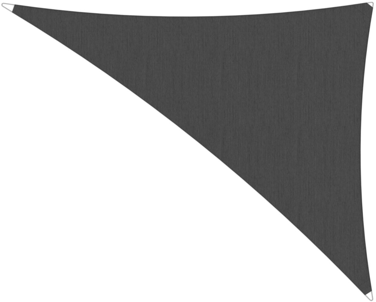 Ingenua shade sail Triangle 4 x 5 x 6,4 m, for outdoor use. Colour of the fabric shade sail Flanelle.
