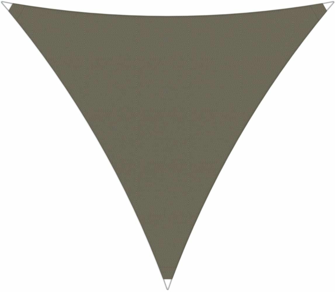 Ingenua shade sail Triangle 5 x 5 x 5 m, for outdoor use. Colour of the fabric shade sail Taupe.