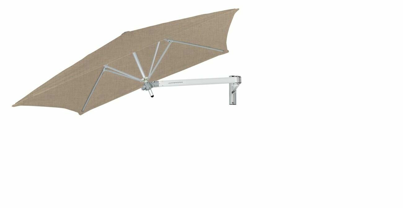 Paraflex Wall mounted umbrella Dralon Sand