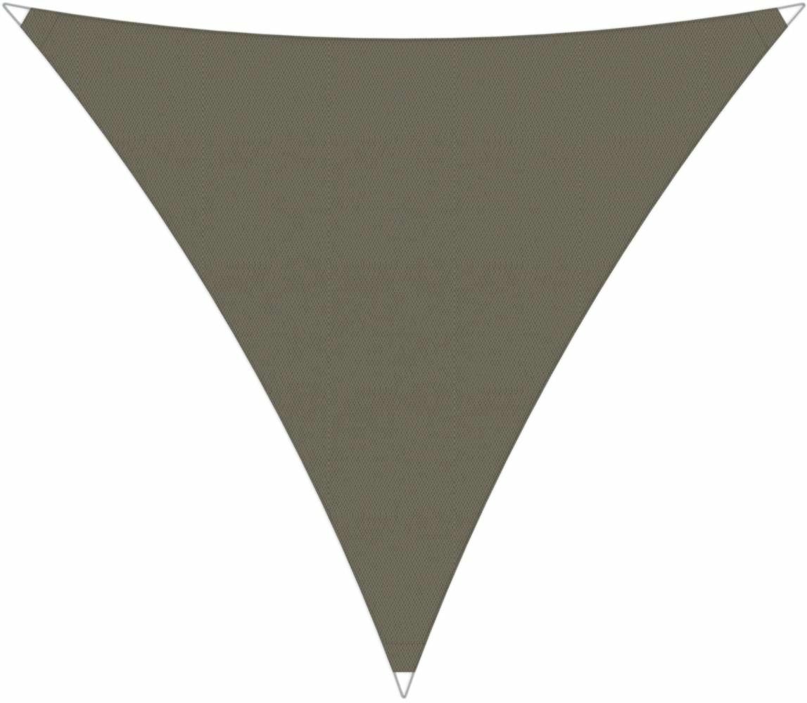 Ingenua shade sail Triangle 5 x 5 x 5 m, for outdoor use. Colour of the fabric shade sail Taupe.
