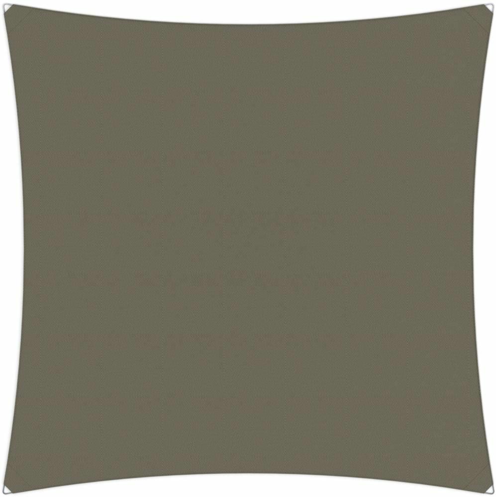 Ingenua shade sail Square 4 x 4 m, for outdoor use. Colour of the fabric shade sail Taupe.