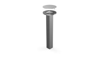 Betonanker voor installatie in zachte ondergrond