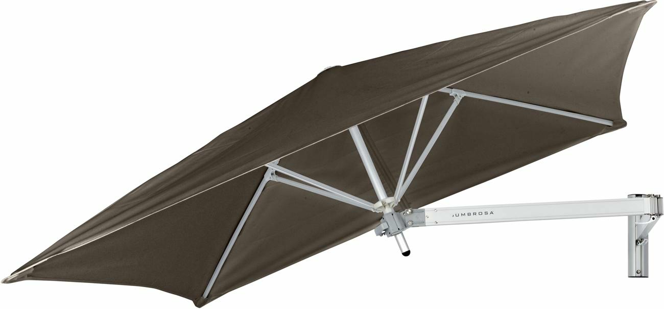 Paraflex canopy square 2m in colour Taupe