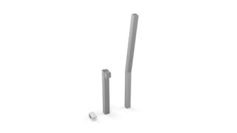 Concrete anchorage 80° to install in a soft surface