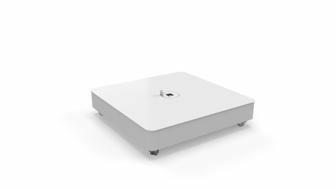 Mobiele tegelvoet PX White RAL9016, (tegels niet inbegrepen, wielset inbegrepen)