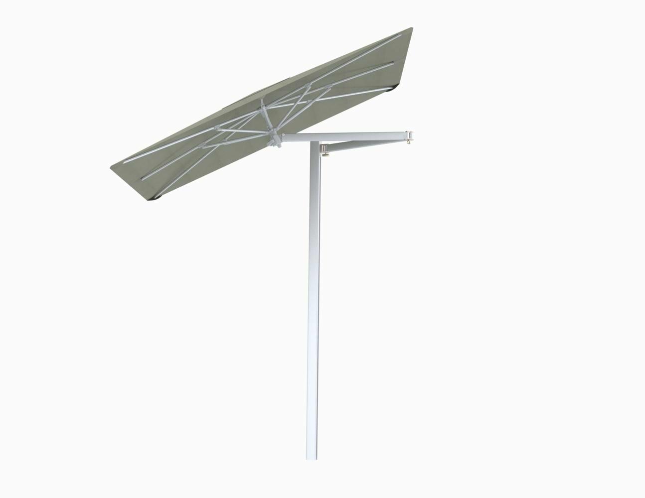 Paraflex cantilever umbrella square 2,3 m with Apio fabric and a Neo arm