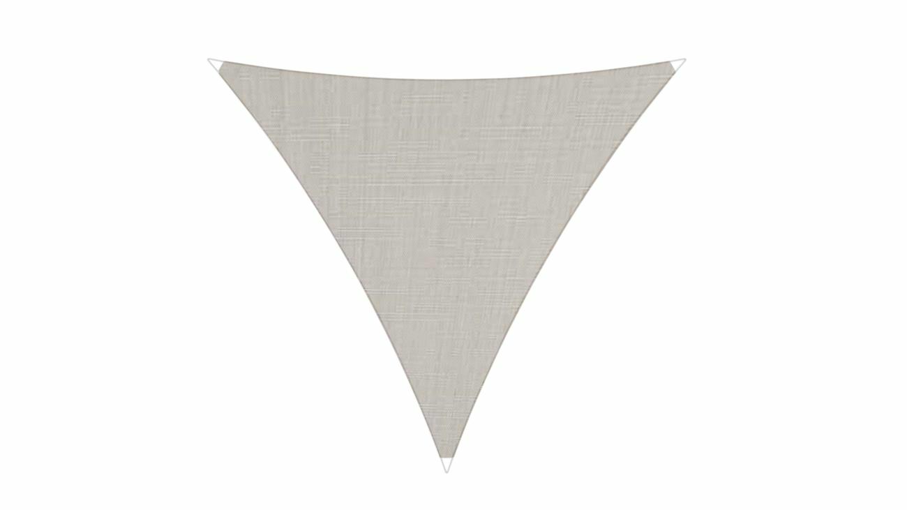 Ingenua shade sail Triangle 4 x 4 x 4 m, for outdoor use. Colour of the fabric shade sail LIN
