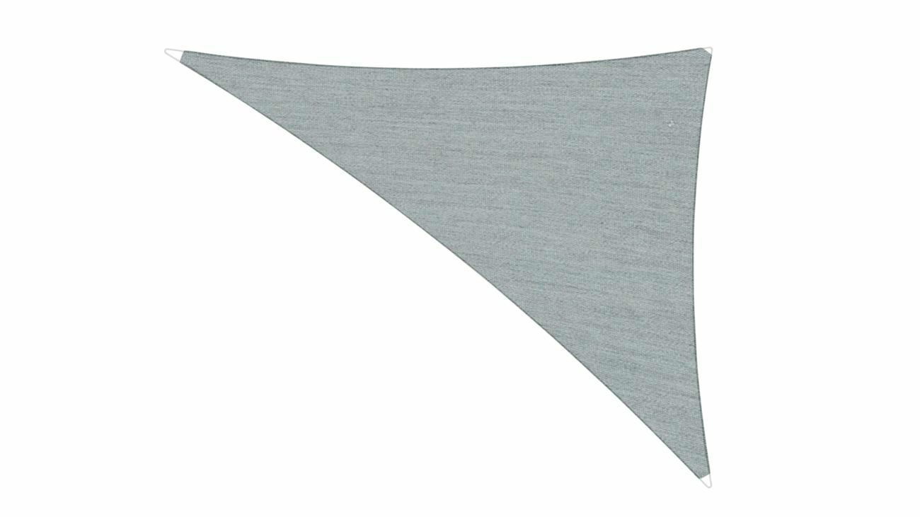 Ingenua shade sail Triangle 4 x 5 x 6,4 m, for outdoor use. Colour of the fabric shade sail Acqua