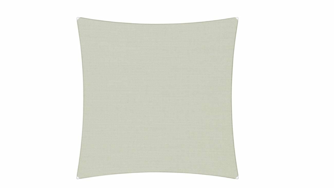 Ingenua shade sail Square 4 x 4 m, for outdoor use. Colour of the fabric shade sail Apio