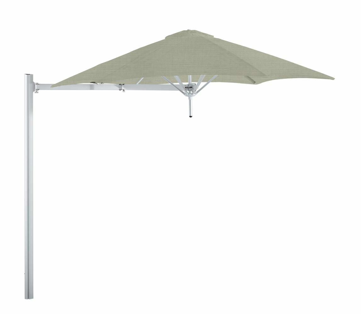 Paraflex cantilever umbrella round 2,7 m with Apio fabric and a Neo arm