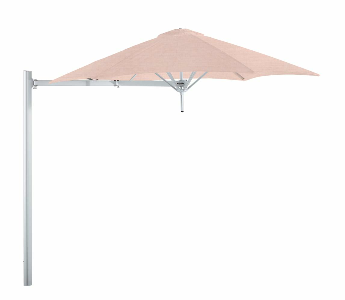Paraflex cantilever umbrella round 2,7 m with Nectar fabric and a Neo arm