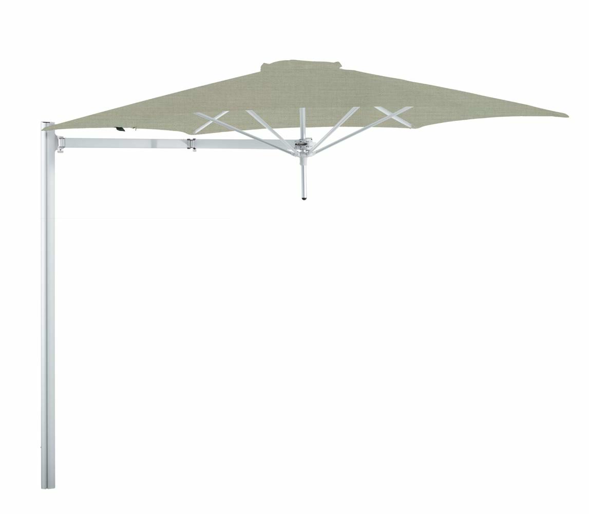 Paraflex cantilever umbrella round 3 m with Apio fabric and a Neo arm
