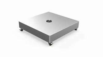 Base de baldosas grande set ALU: cubierta -ruedas - acero galvanizado. Baldosas no incluidas