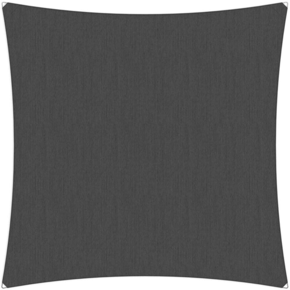 Ingenua shade sail Square 4 x 4 m, for outdoor use. Colour of the fabric shade sail Flanelle.