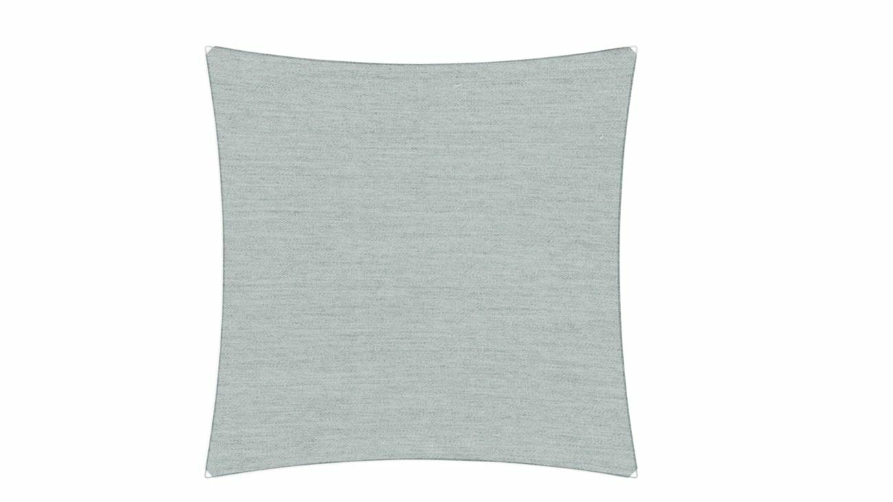 Ingenua shade sail Square 4 x 4 m, for outdoor use. Colour of the fabric shade sail Curacao.