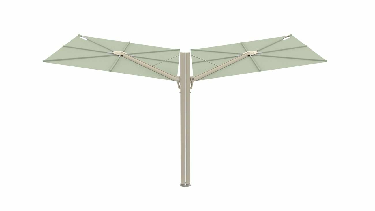 Duo Spectra  cantilever umbrella