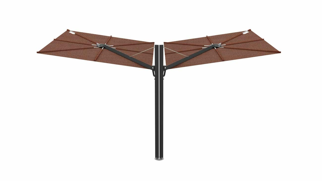 Duo Spectra  cantilever umbrella