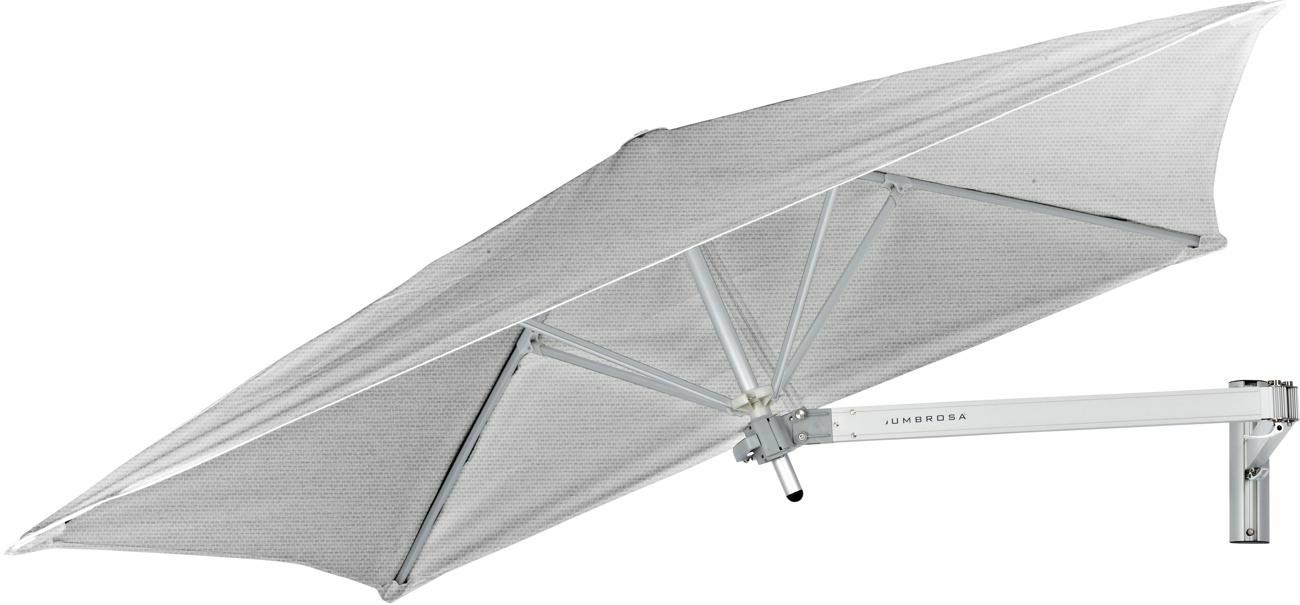 Paraflex canopy square 1,9 m in colour Marble
