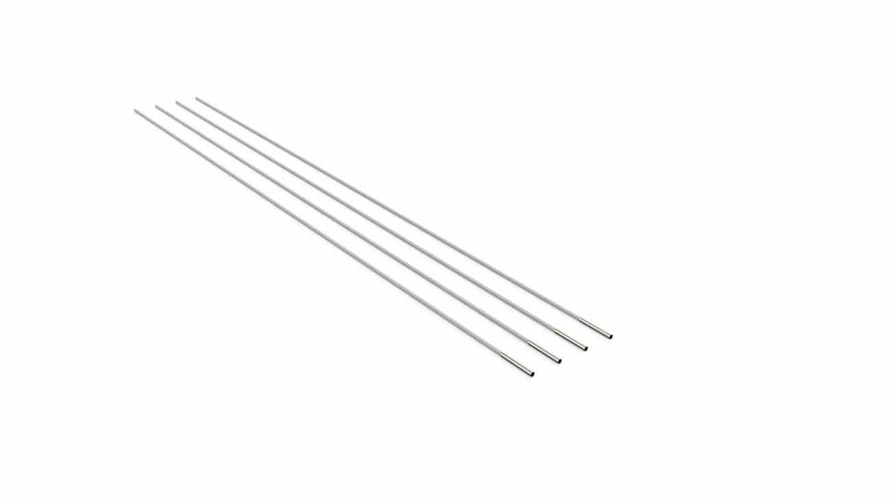 Set van vier baleinen/glasvezel  voor Eclipsum parasoldoek