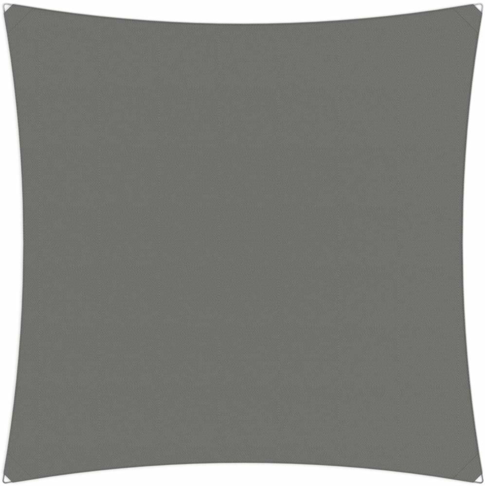 Ingenua shade sail Square 4 x 4 m, for outdoor use. Colour of the fabric shade sail Grey.